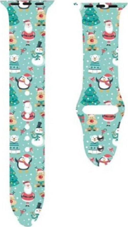 Apple Watch 42-44mm Grafiti Desenli Kayış Kordon Grafiti No-38