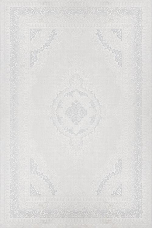 Gri Çerçeveli Etnik Modern Desenli Pamuk Makinada Yıkanabilir Hav Toz Vermez Leke Tutmayan Kaymaz Taban Dijital Makine Baskı Salon Yolluk Mutfak Halı