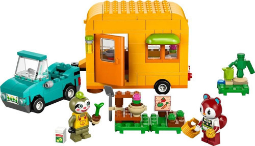 Animal Crossing Leif Karavan ve Bahçe Dükkanı 77054 - 7 Yaş ve Üzeri Çocuklar İçin Yaratıcı Oyuncak Yapım Seti (263