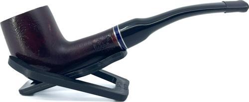 Half Bent Billiard Briar (Gül Kökü) 9 mm Filtreli El Yapımı Pipo - 2645