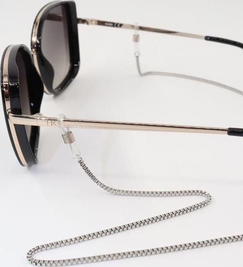 Çelik Gümüş Renk. Gözlük Zinciri. Özel Tasarım Steel. Gözlük Ipi. Gözlük Askısı. Unisex.