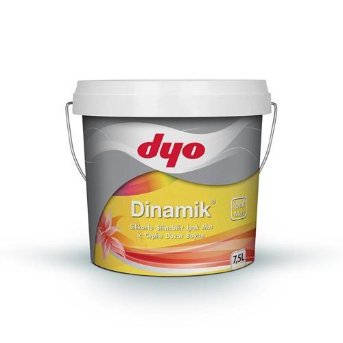 7,5LT DİNAMİK İPEKMAT SİLİKONLU SİLİNEBİLİR İÇ CEPHE DUVAR BOYASI (3212)  IRMAK YEŞİLİ