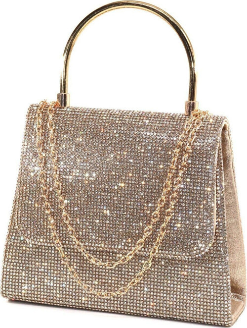 Gold Taşlı Abiye çanta. Altın Kadın Abiye Çanta. Gold Abiye Çanta. Davet Gece Clutch Çanta.
