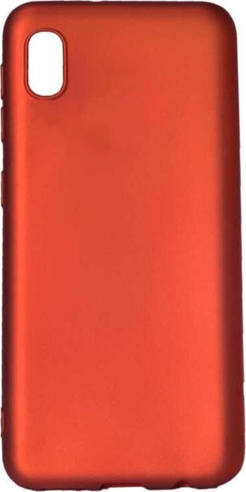 Galaxy A01 Core Premier Silikon Arka Kapak Kılıf Kırmızı