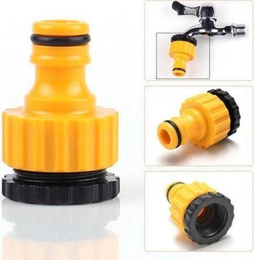 1/2 Vidalı Dişli Musluk Sonu Hortum Bağlantı Konnektörü