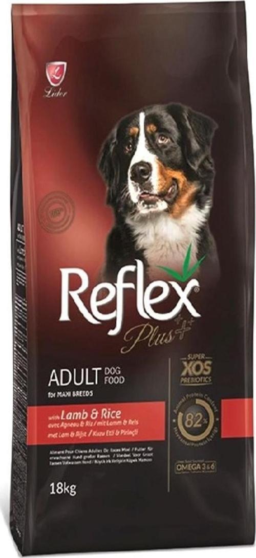 Plus Orta ve Büyük Irk Kuzu Etli 18 kg Yetişkin Köpek Maması