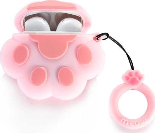 Kılıf Kancalı Silikon Koruma, Şık Desenli Ve Ergonomik Tasarım Pembe