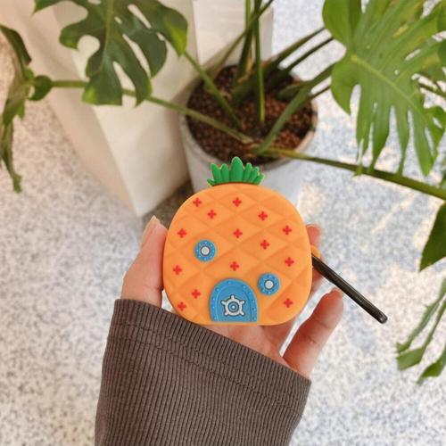 Samsung Galaxy Buds Live Ile Uyumlu Karakter Görünümlü Cartoon Kılıf Pineapple