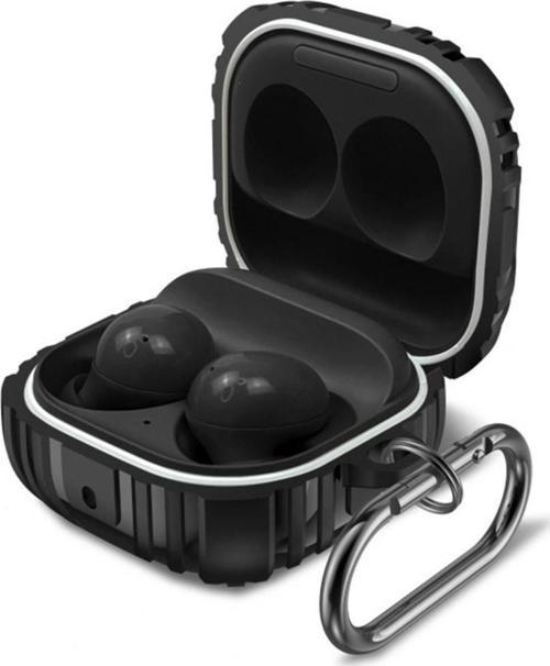 Samsung Galaxy Buds Live Pro Ile Uyumlu Kulaklık Kılıf Fundamental Sert Koruyucu Kılıf Siyah