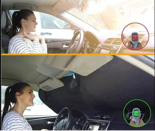 Katlanabilir Ön Cam Araba Güneşliği