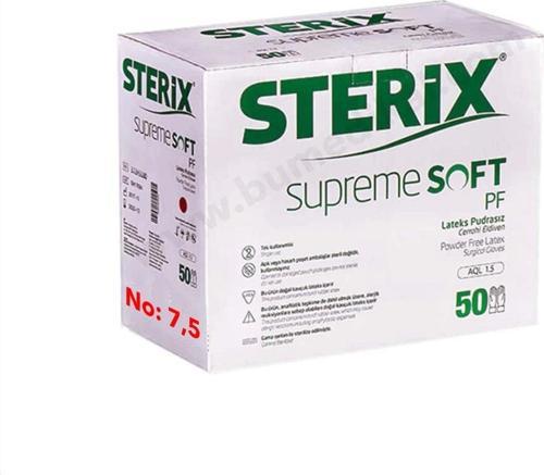 Steril Eldiven Pudrasız Kutu 50 Adet No: 7,5