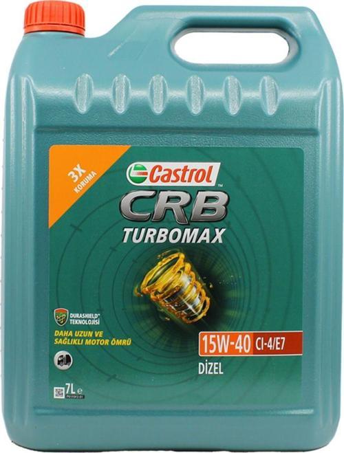 Crb Turbomax 15W40 Motor Yağı 7 Litre - Ticari Ve Ağır Vasıtalar Için