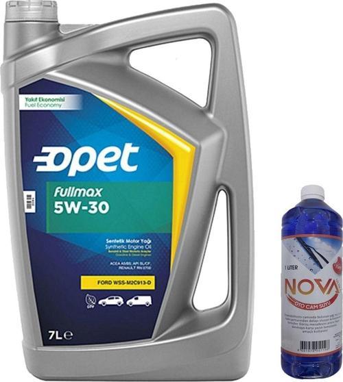 Fullmax 5W-30 Sentetik Motor Yağı 7 L + Cam Suyu