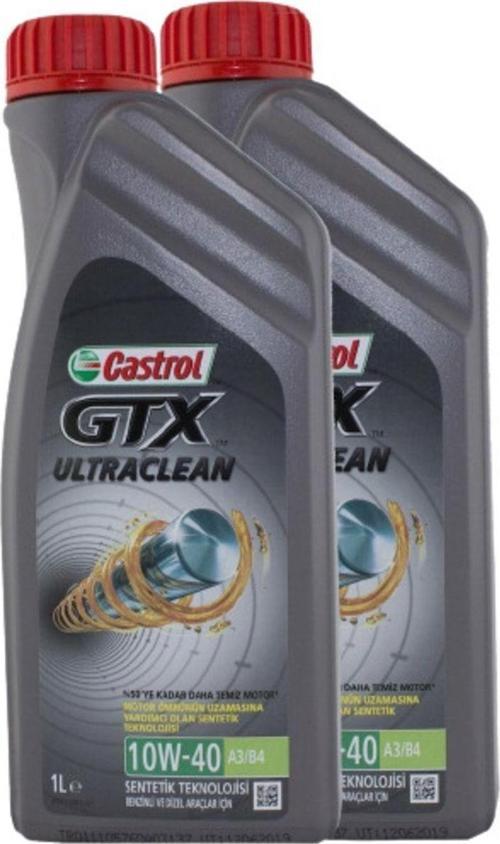 Gtx 10W-40 A3/B4 Yarı Sentetik Motor Yağı 2 X 1 L