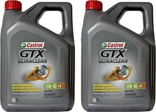 Gtx 10W-40 A3/B4 Yarı Sentetik Motor Yağı 2 X 4 L