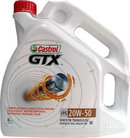 Gtx 20W-50 Lpg 4 Litre Motor Yağı