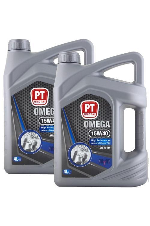 15W-40 4 Litre Benzinli Ve Dizel Araç Motor Yağı (2 Adet)