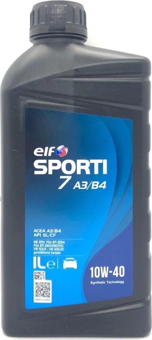 Sporti 7 10W-40 Motor Yağı 1 Litre