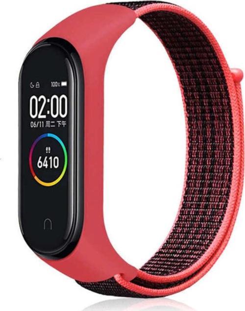 Xiaomi Mi Band 6 Uyumlu Hasır Örme Kordon