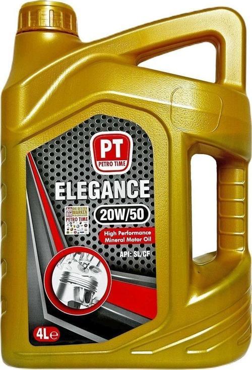 Petrotime 20W-50 Motor Yağı -Dizel, Benzin, Lpg Uyumlu 4 Litre