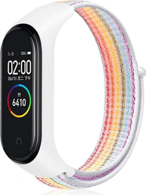 Xiaomi Mi Band 6 Uyumlu Hasır Örme Kordon