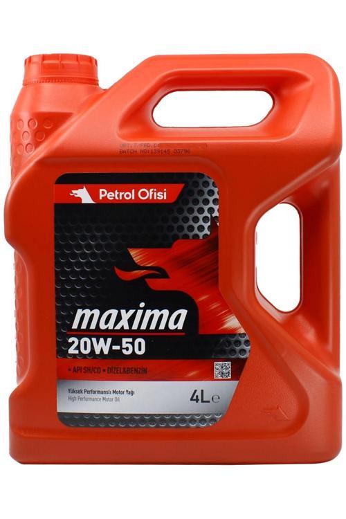20/50 Motor Yağı Benzinli- Dizel 4 Litre
