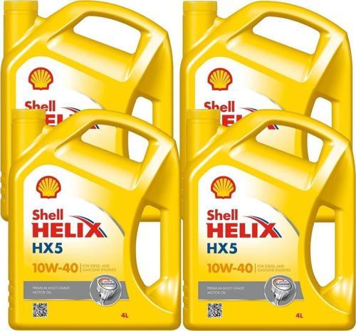 Helix Hx5 10W-40 Motor Yağı 4 X 4 Litre