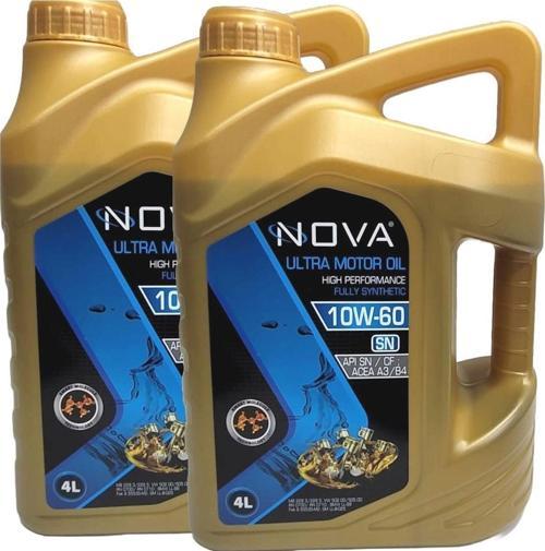 10W-60 Tam Sentetik Motor Yağı 2 X 4 Litre
