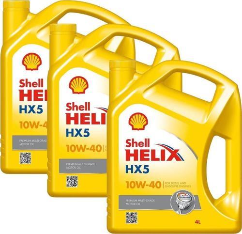 Hx5 10W-40 Benzinli, Lpgli Ve Dizel Araç Motor Yağı 3 X 4 Litre