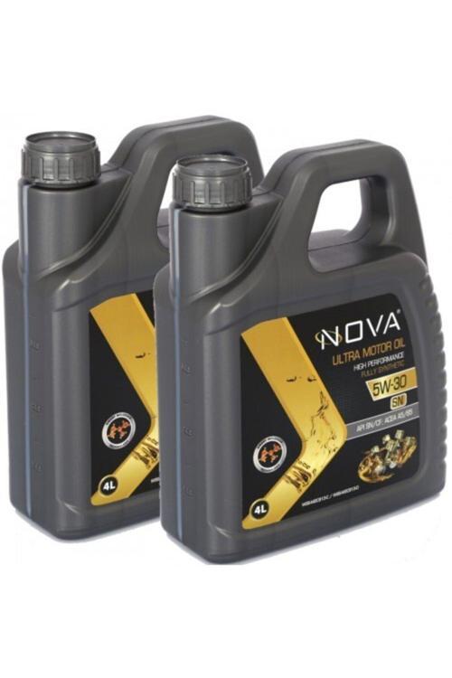5W-30 4 Litre Motor Yağı Benzin, Lpg, Dizel (2 Adet)