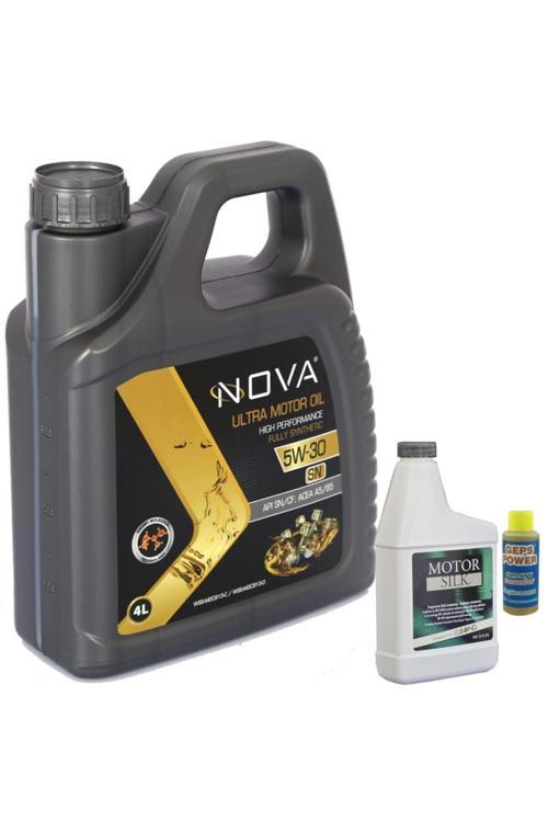 5W-30 4 Litre Motor Yağı Benzin, Lpg, Dizel+Motor Silk Katkı