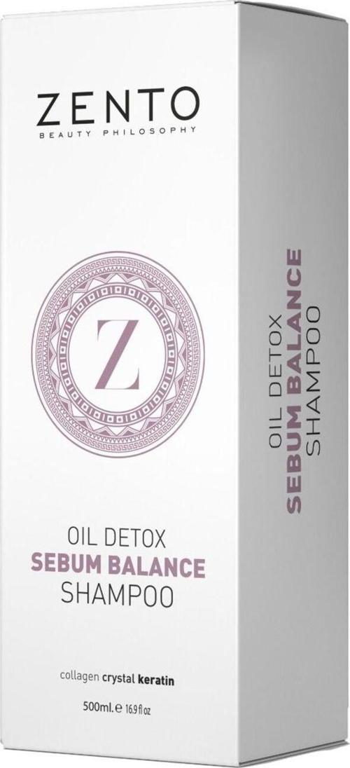 Oıl Detox Sebum Balance Yağlı Saçlar İçin Bakım Şampuanı 500 Ml