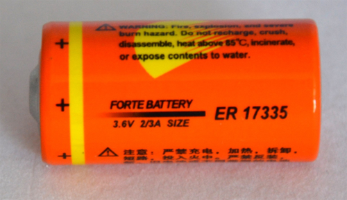 17335 (2 /3AA) 3,6 V LITHIUM PİL