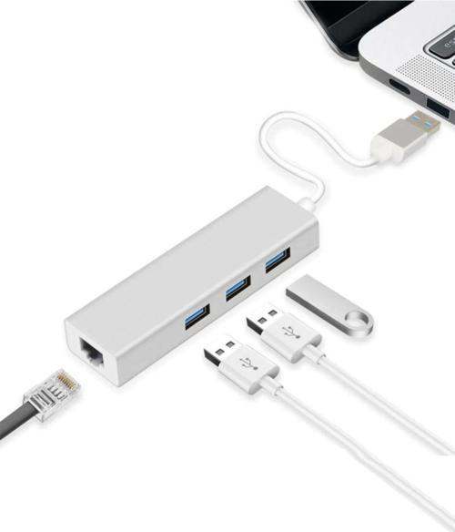 Usb 3.0 Gigabit Ethernet 1000mbps Rj45 3 Port Usb 3.0 Hub Çoklayıcı