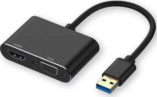 Usb 3.0/ 2.0-hdmı- Vga-hdtv Adaptör Kablosu Harici Dönüştürücü