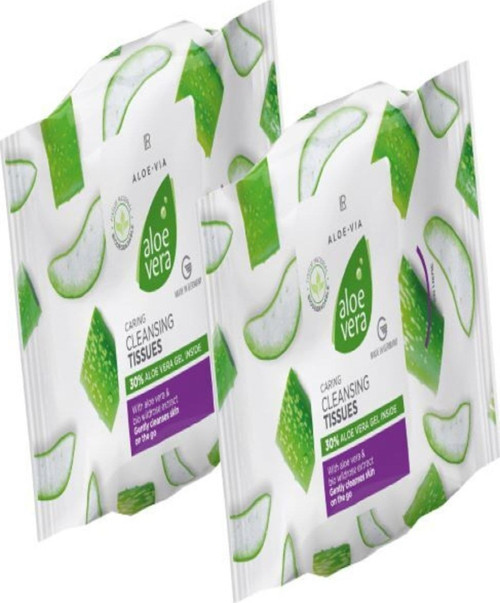Aloe Vera Yumuşak Temizleme Mendilleri 25 Adet (2 paket)