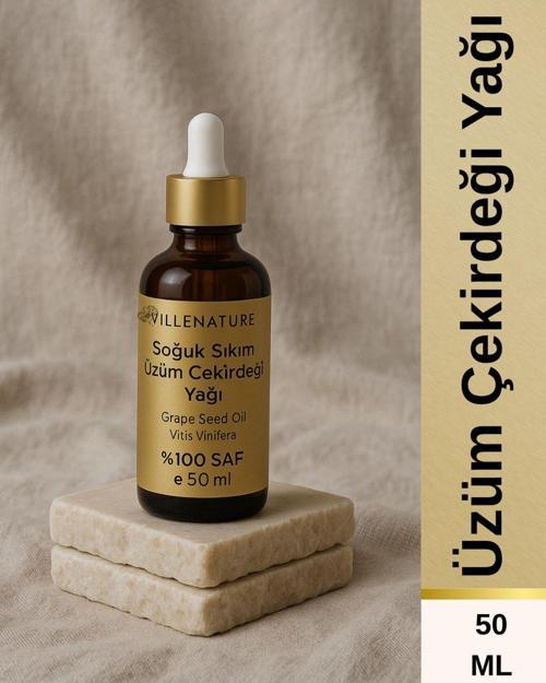 Soğuk Sıkım Üzüm Çekirdeği Yağı 50 Ml