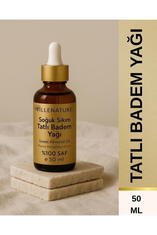Soğuk Sıkım Tatlı Badem Yağı 50 Ml