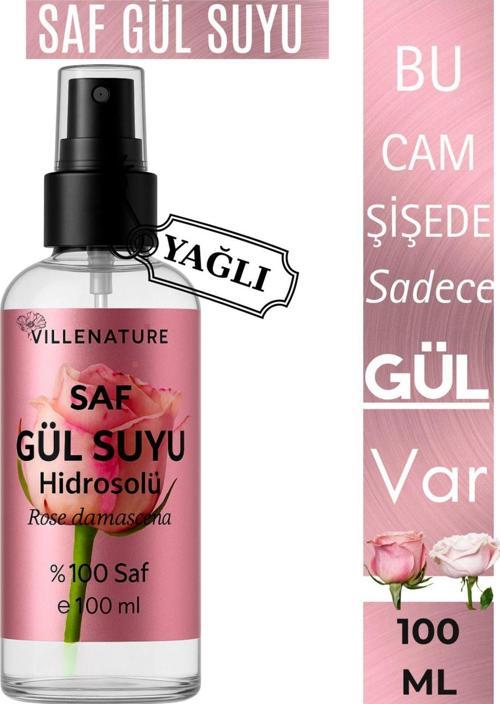 Saf Gül Suyu Hidrosolü ,Tam Gül Suyu , Yağı Alınmamış Gülsuyu