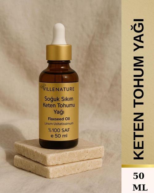 Soğuk Sıkım Keten Tohumu Yağı 50 Ml