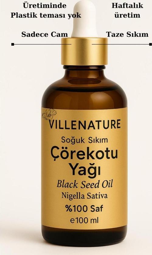 Soğuk Sıkım Çörekotu Yağı,Haftalık Taze Üretim
