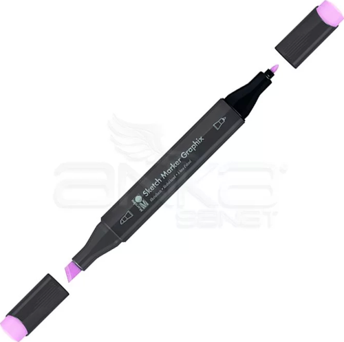 Graphix Sketch Marker Çift Uçlu Kalem 227 Pastel Pink