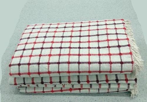 Buldan Pamuklu Maxi Koltuk-Çekyat Örtüsü (180x300) - Bordo-Kırmızı - 180x300cm