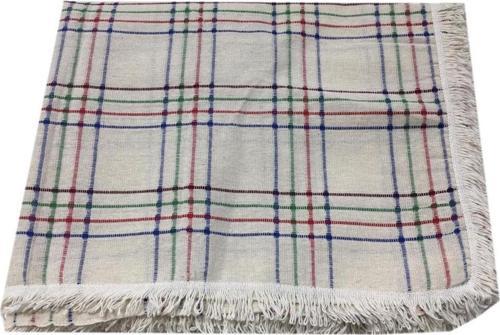 Buldan Pamuklu Kolsuz Koltuk-Çekyat Örtüsü (3+3) - Karışık Renkli - 2 ADET ÜÇLÜ ÖRTÜ