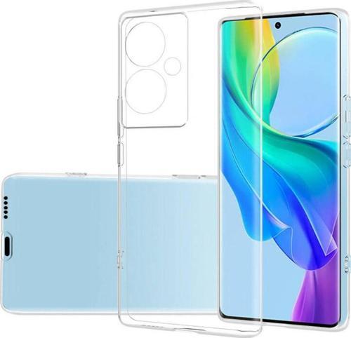 Vivo V29 Lite 5G ile Uyumlu Kılıf Süper Esnek Yapılı Kamera Korumalı Silikon Şeffaf Kapak