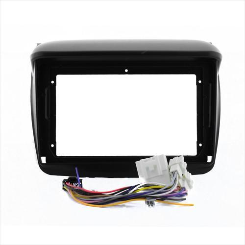 MITSUBISHI L200 2007-2014 9 INC SİYAH  ANDROID MULTİMEDYA ÇERÇEVESİ - SOKET
