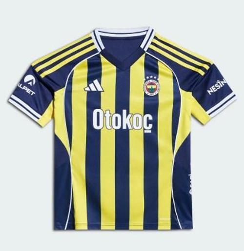 Orijinal Lisanslı Fenerbahçe 2025/26 Çubuklu Jr Forma