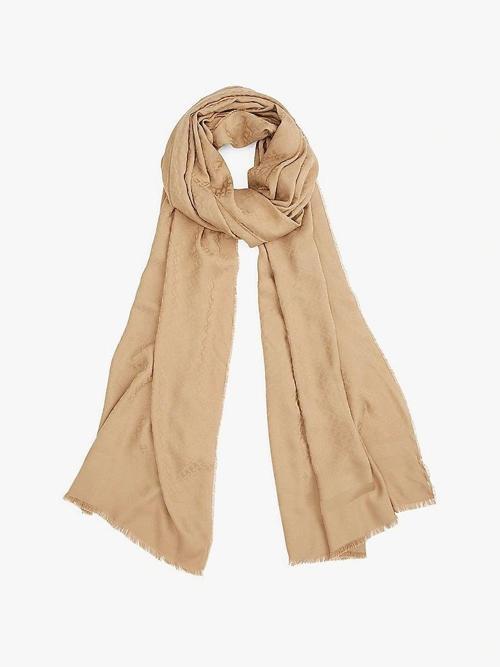 ELEVATED CHIC JACQUARD SCARF Kadın  Şal AW0AW16852RBC