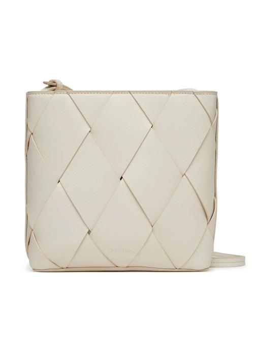 CK WOVEN SQUARE CROSSBODY Kadın  Çapraz Çanta K60K612991-67U