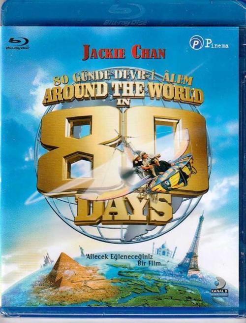 80 Günde Devr-i Alem - Around The World In 80 Days ( Türkçe Dublaj ) ( Ambalajında - Sıfır ) Blu-Ray Disc